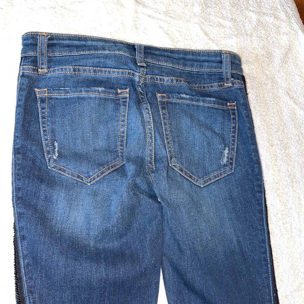 Gap ladies size 0/25 leggings with piping - Picture 6 of 7